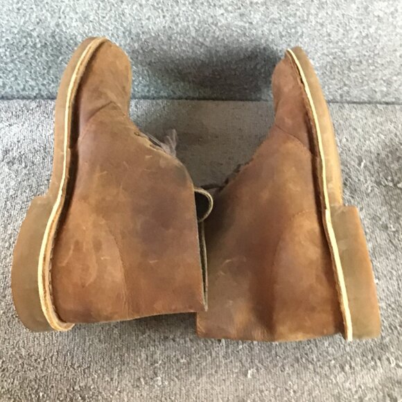 Clarks Beeswax Mens Desert Boots Sz 10M Brown EUC - Picture 5 of 8